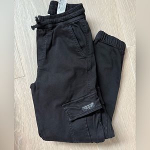 Zara stretch jogger pants size 10 black